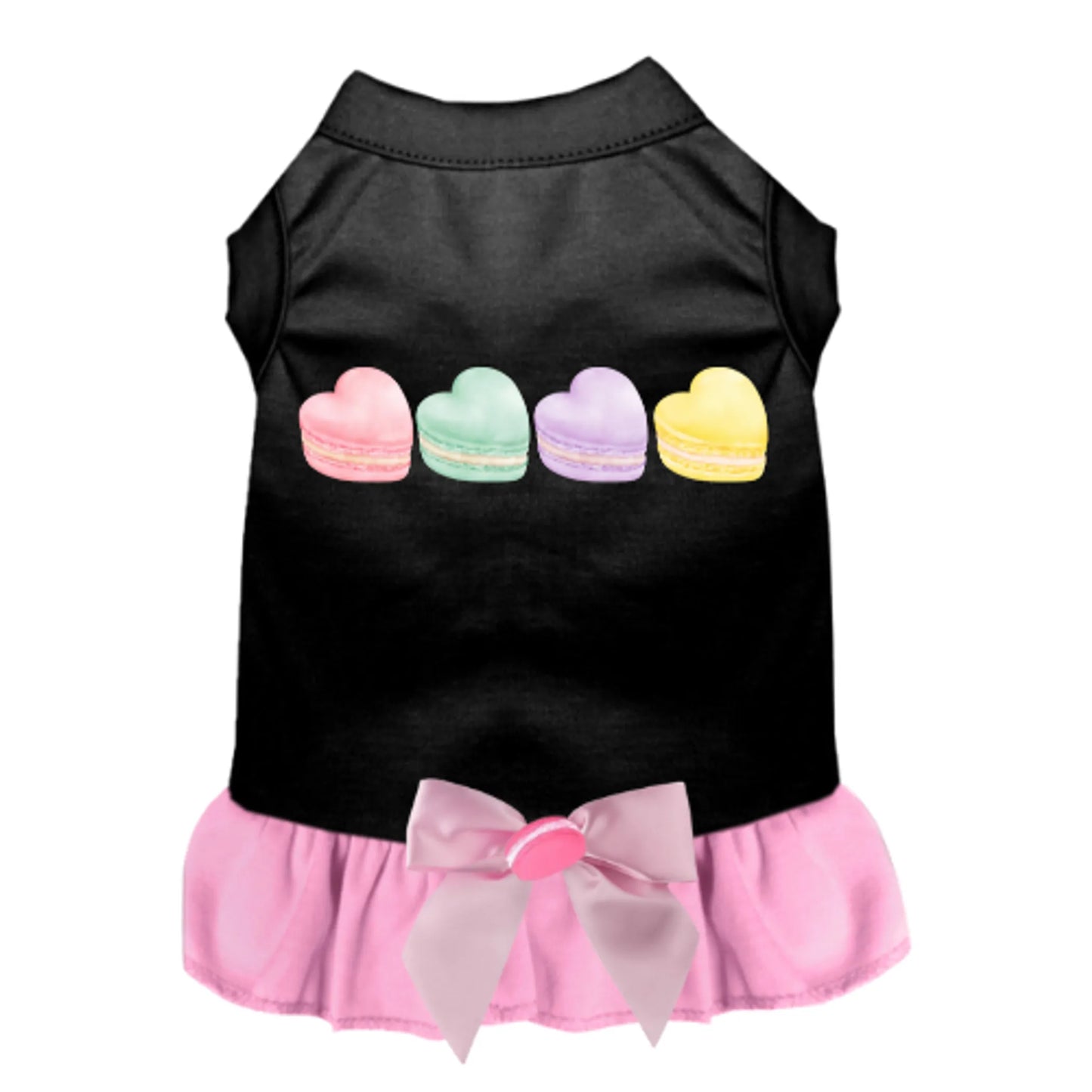 Macaroon Hearts Dog  - Pack Of: 1 - Your Pet Connection