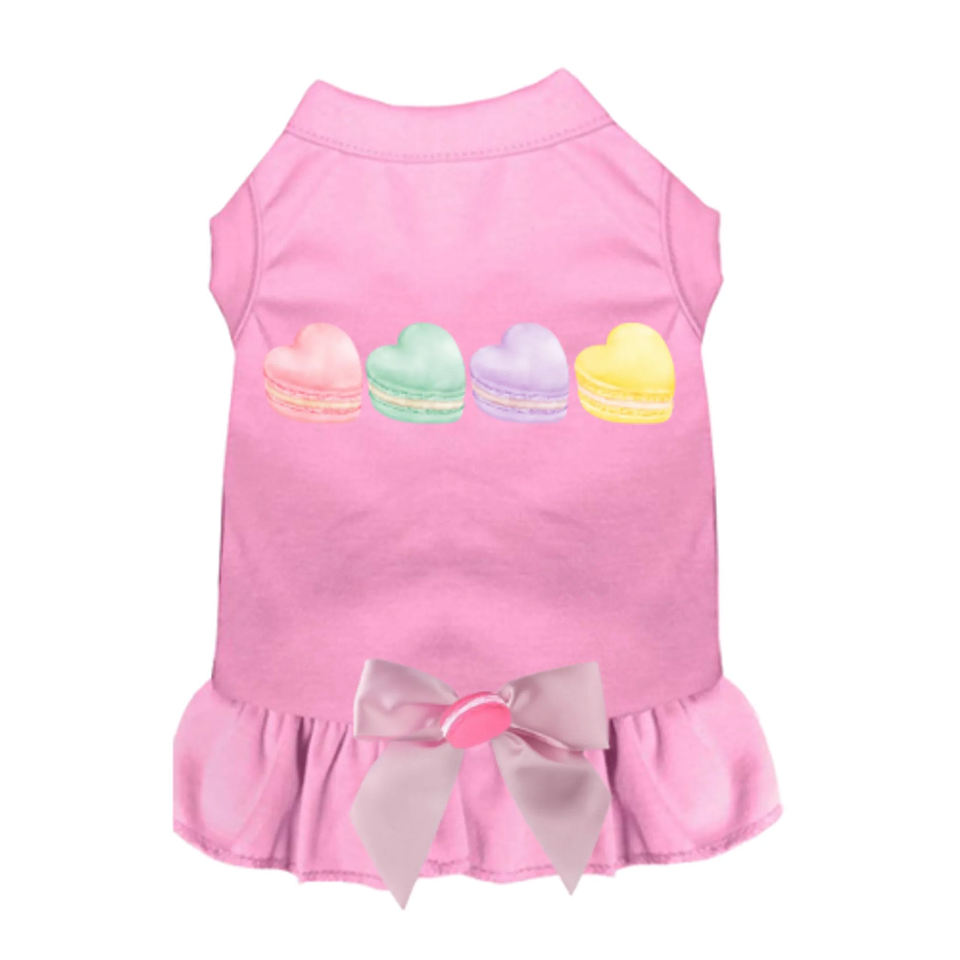 Macaroon Hearts Dog  - Pack Of: 1 - Your Pet Connection