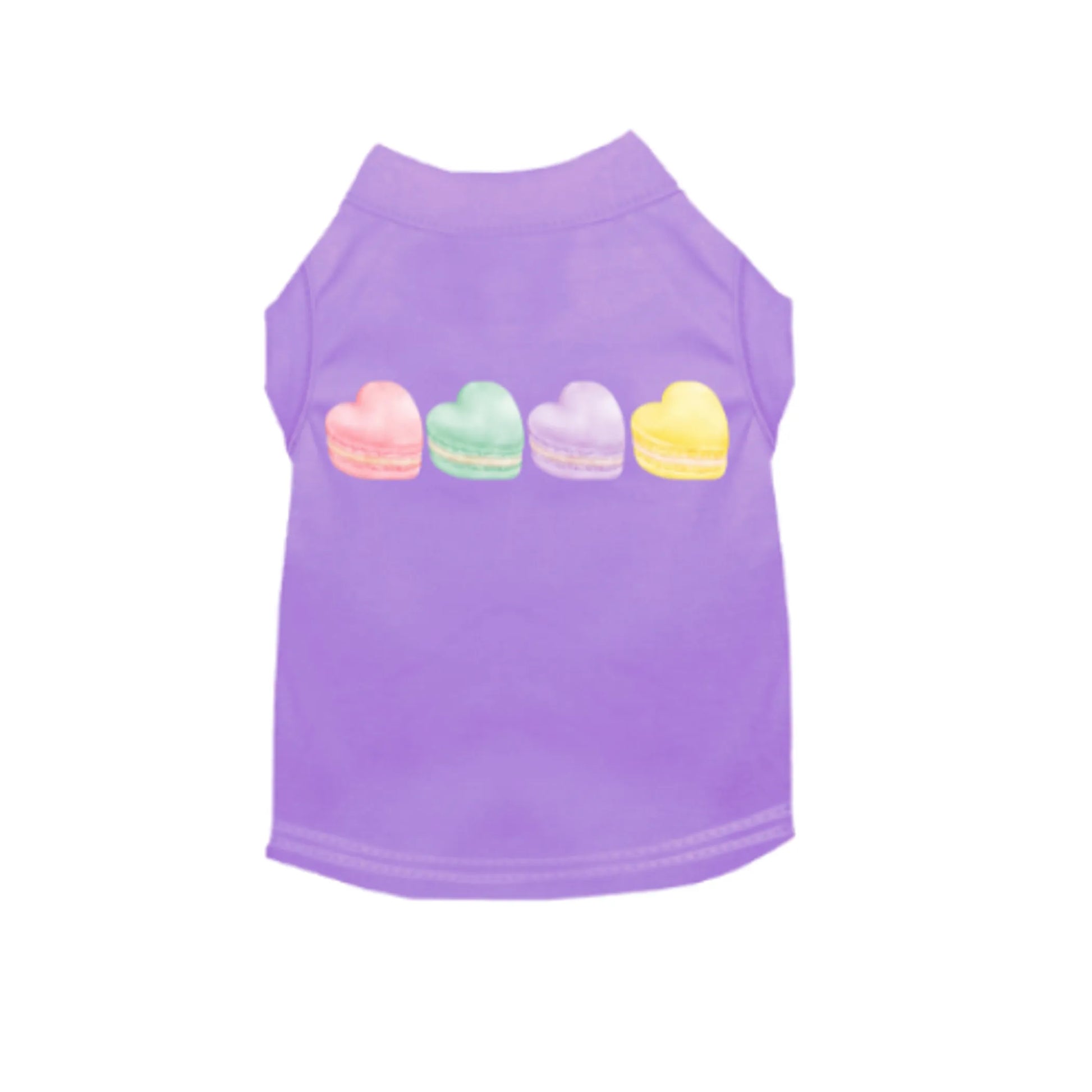 Macaroon Hearts Dog  - Pack Of: 1 - Your Pet Connection