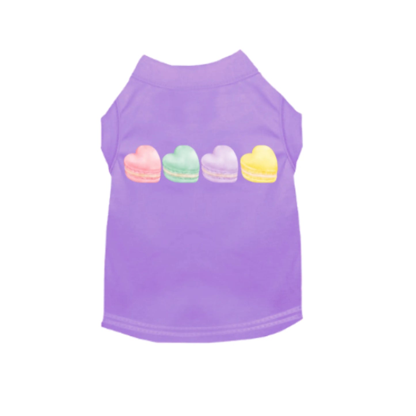 Macaroon Hearts Dog  - Pack Of: 1 - Your Pet Connection