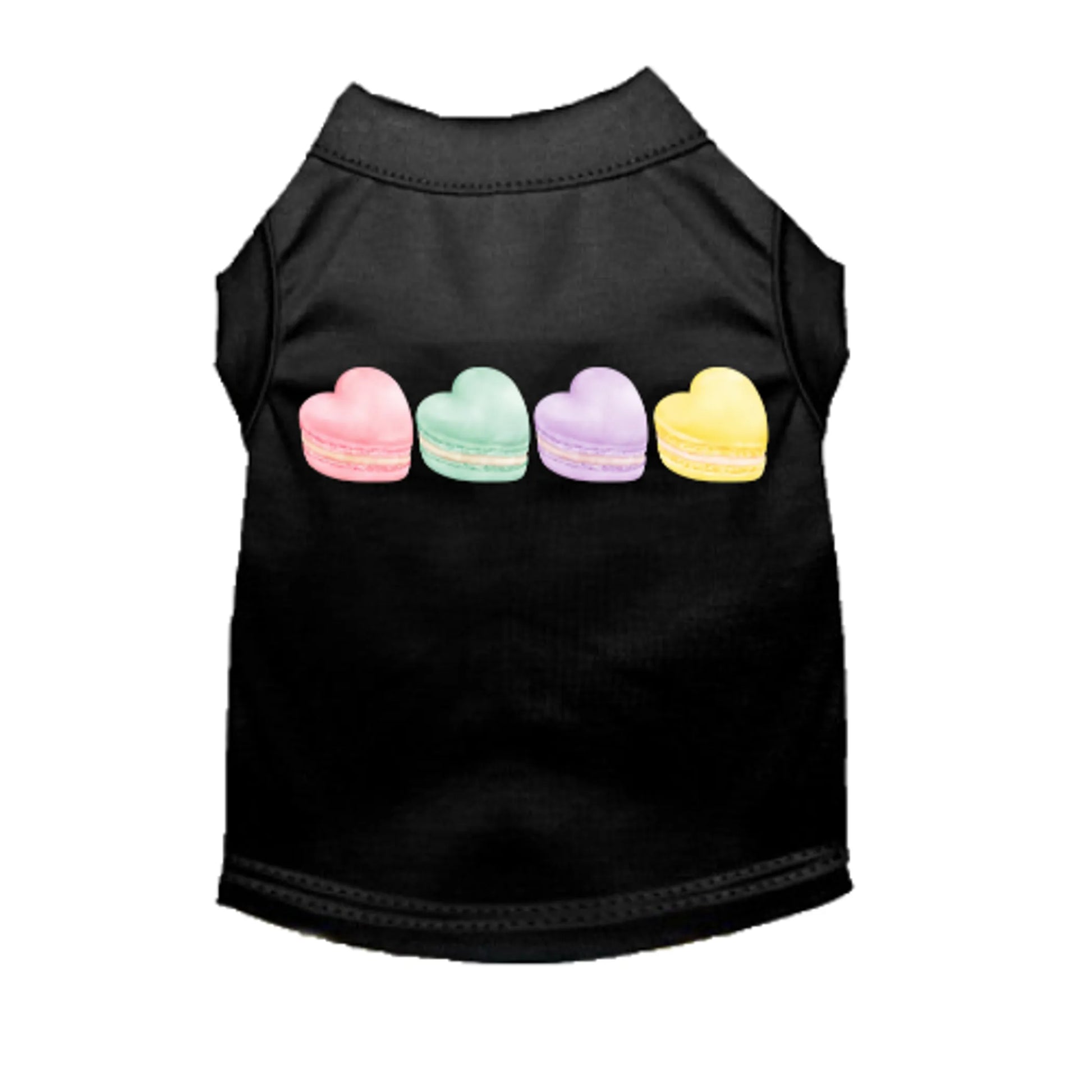 Macaroon Hearts Dog  - Pack Of: 1 - Your Pet Connection