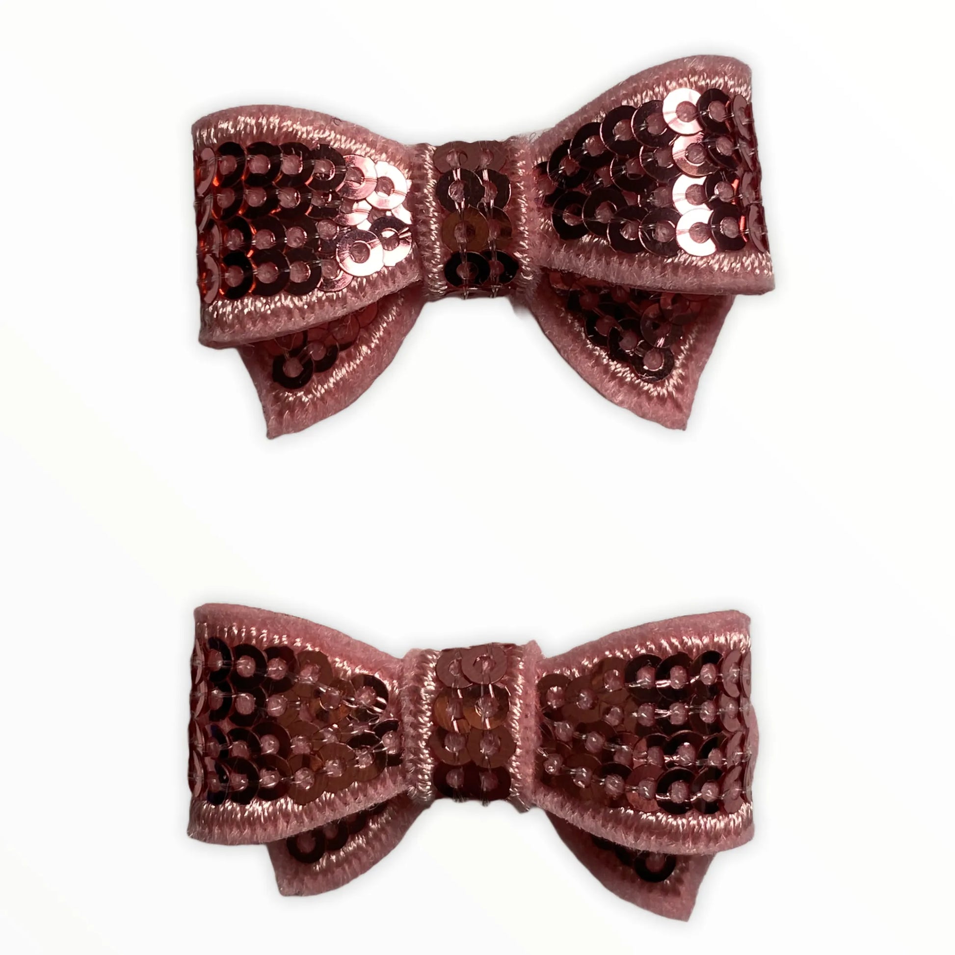 Mini Sequin Hair Bow Clips - Your Pet Connection