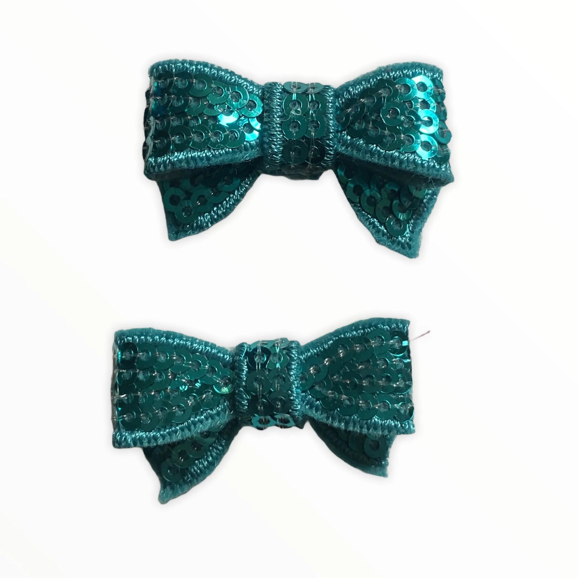 Mini Sequin Hair Bow Clips - Your Pet Connection