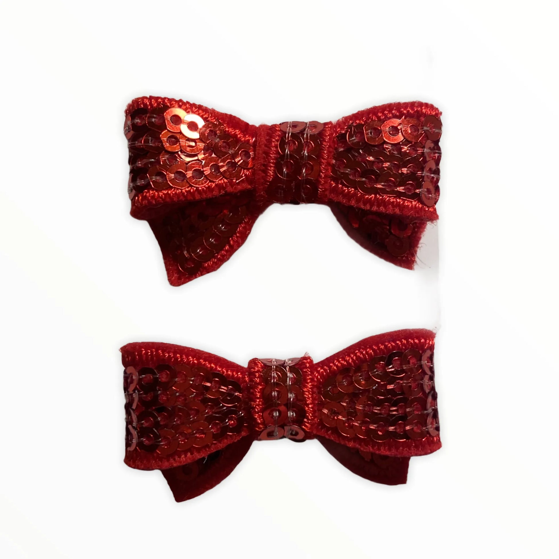 Mini Sequin Hair Bow Clips - Your Pet Connection