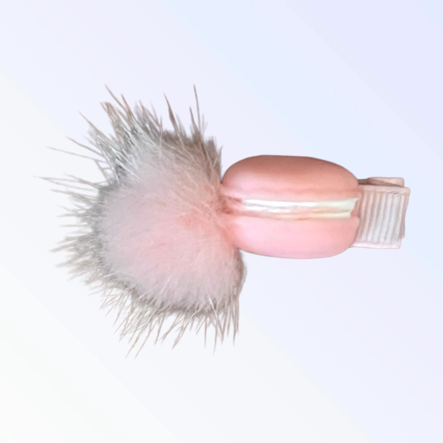 Mink PomPom Macaroon Dog Hair Clip - Your Pet Connection