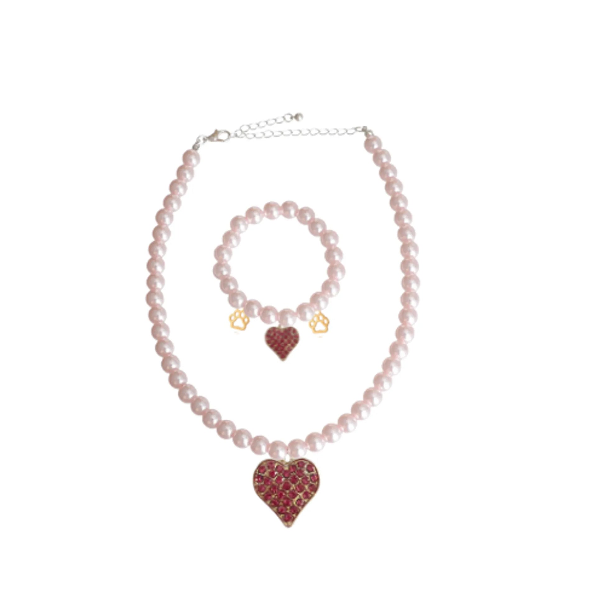 Mommy & Me Matching Necklace and Bracelet Set - Your Pet Connection