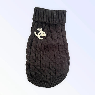 My Cozy Chewnel Knit Sweater - Your Pet Connection