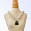 Bark Fifth Avenue Halloween Pearl Ghost Necklace
