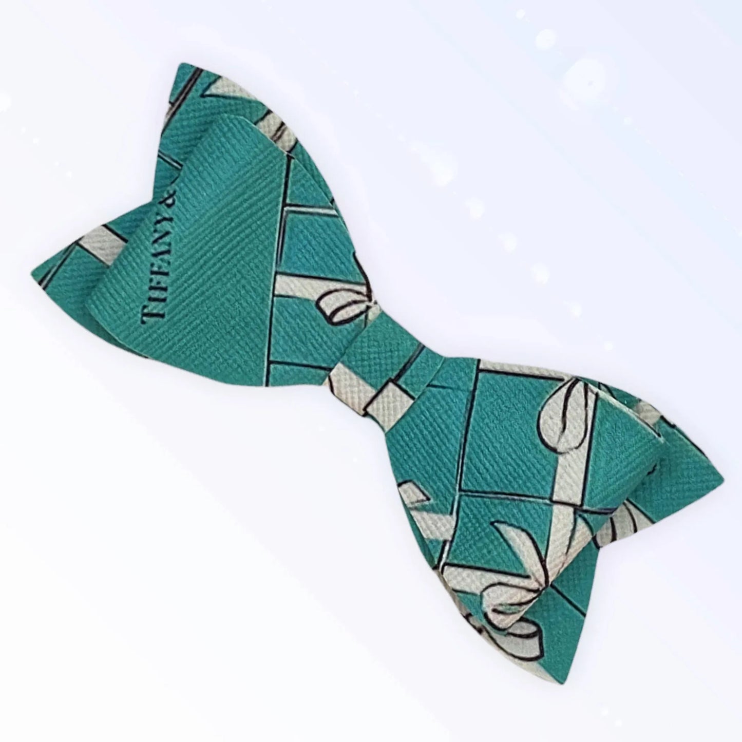 Bark Fifth Avenue Vegan Leather Bows, 50x100mm