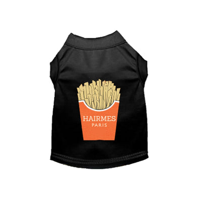 A Side of Hairmes French Fries Dog Shirt - Your Pet Connection
