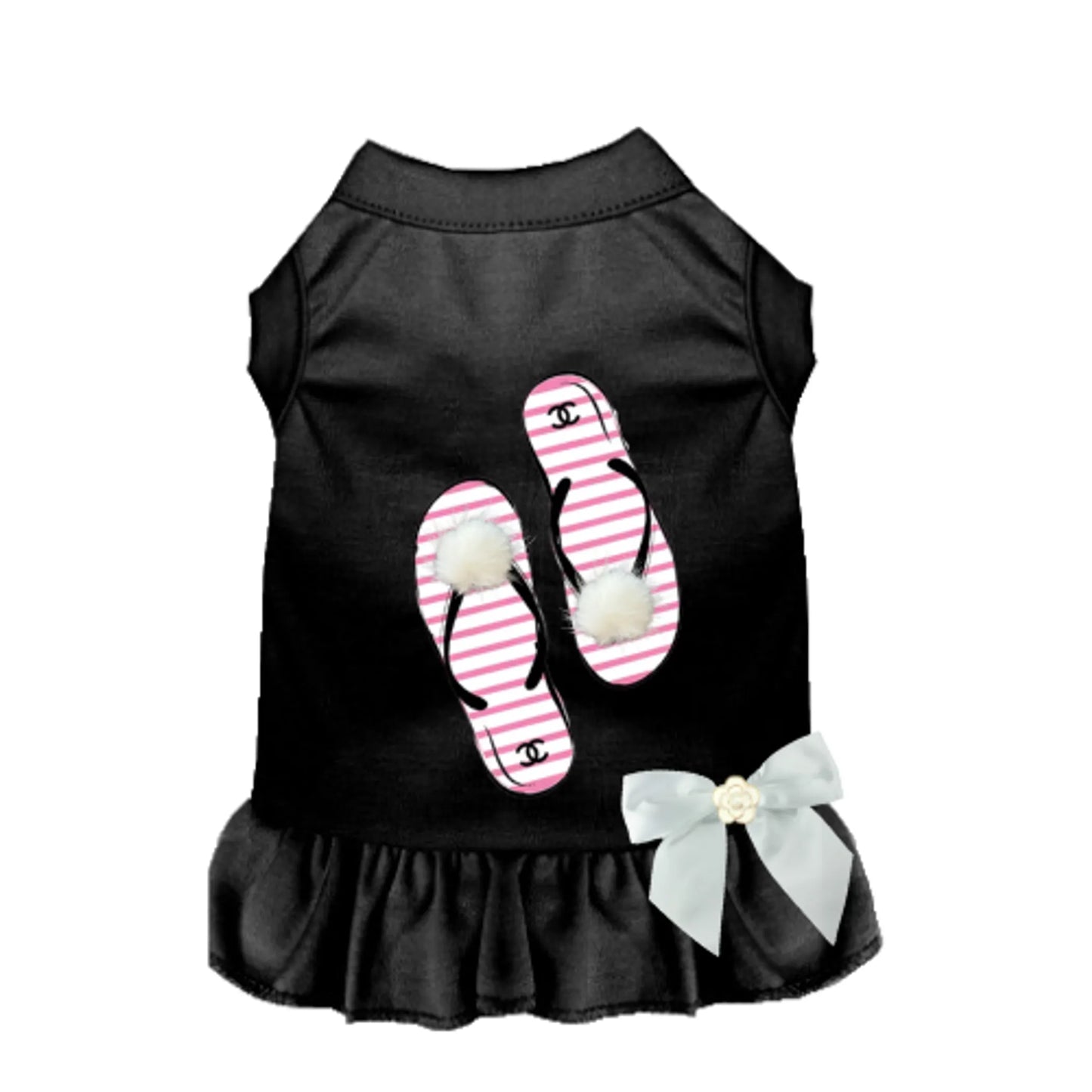 Bark Fifth Avenue Stylish Ruffle Dog Dress