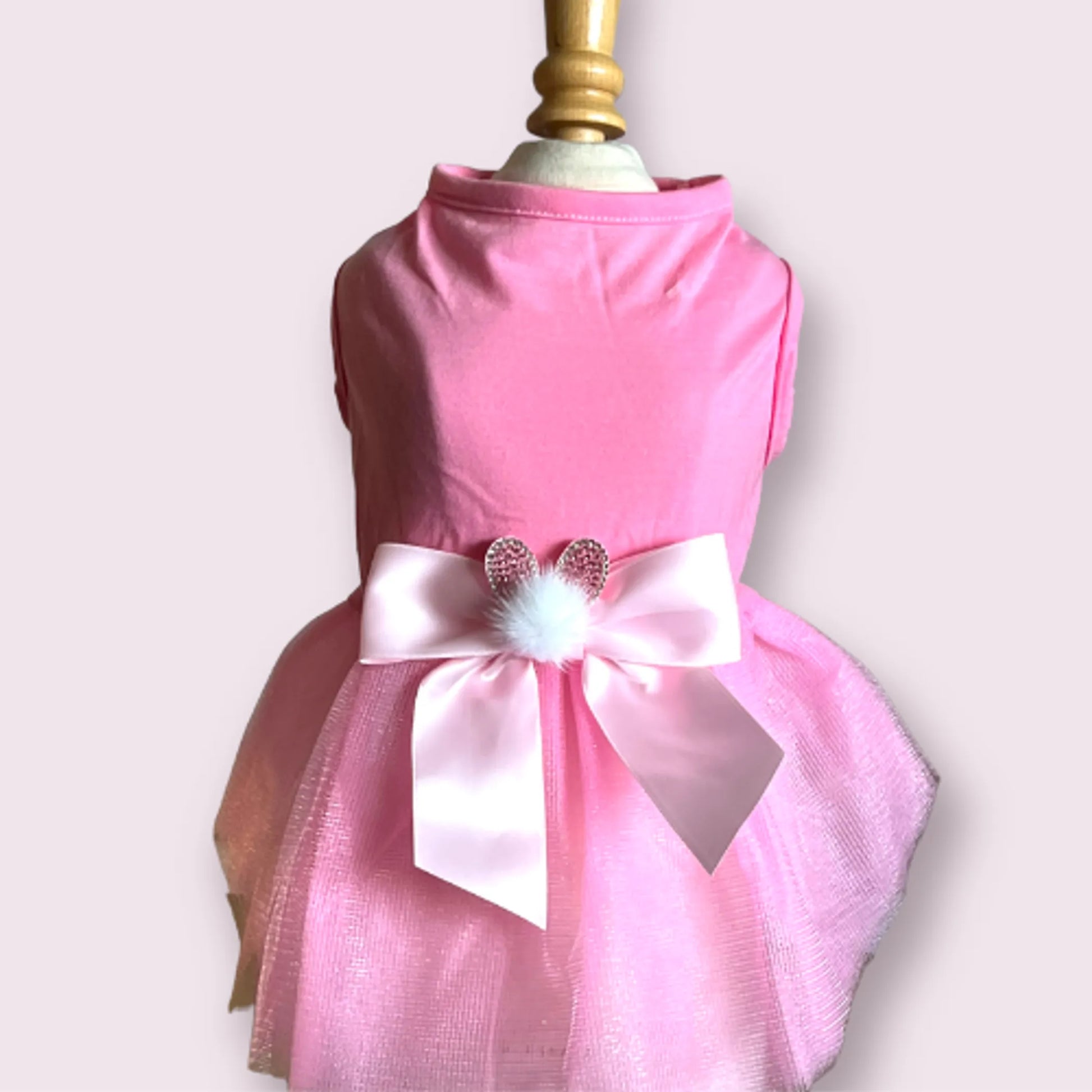 My Fuzzy Easter Bunny Dog Dress - Your Pet Connection