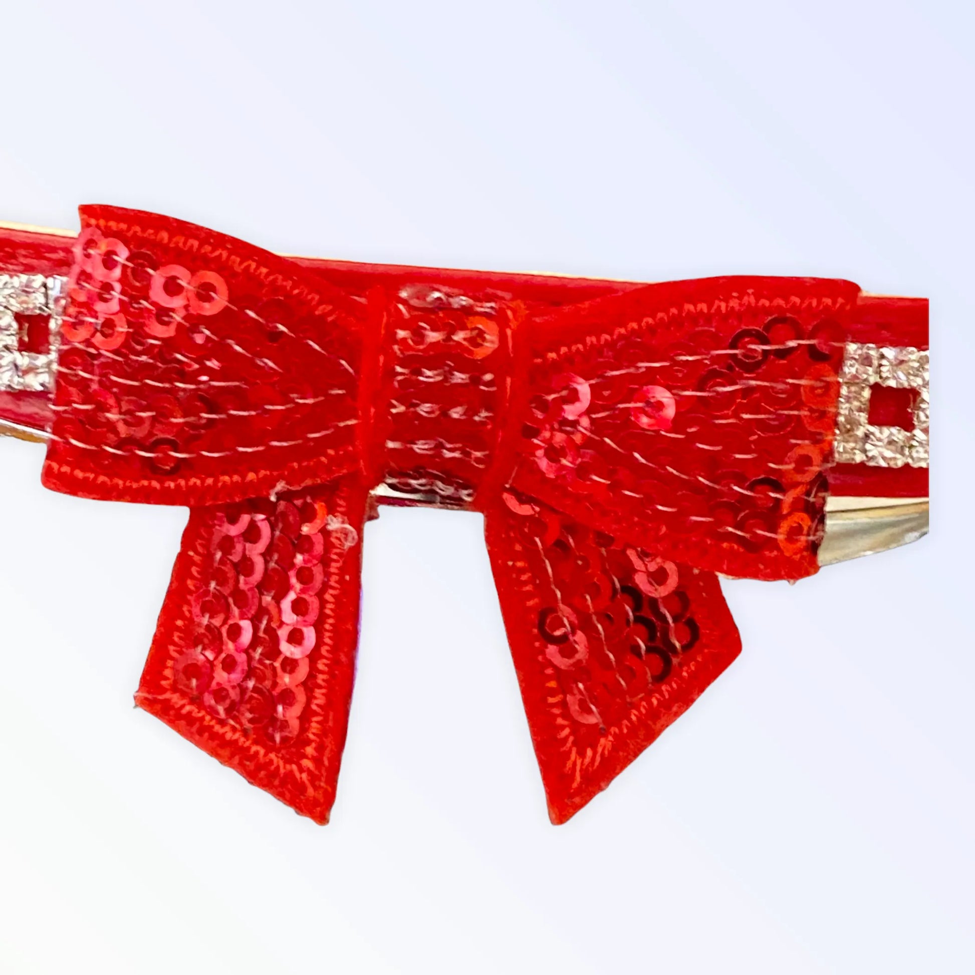 My Glam Holiday Bow Collar - Your Pet Connection