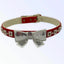 My Glam Holiday Bow Collar - Your Pet Connection