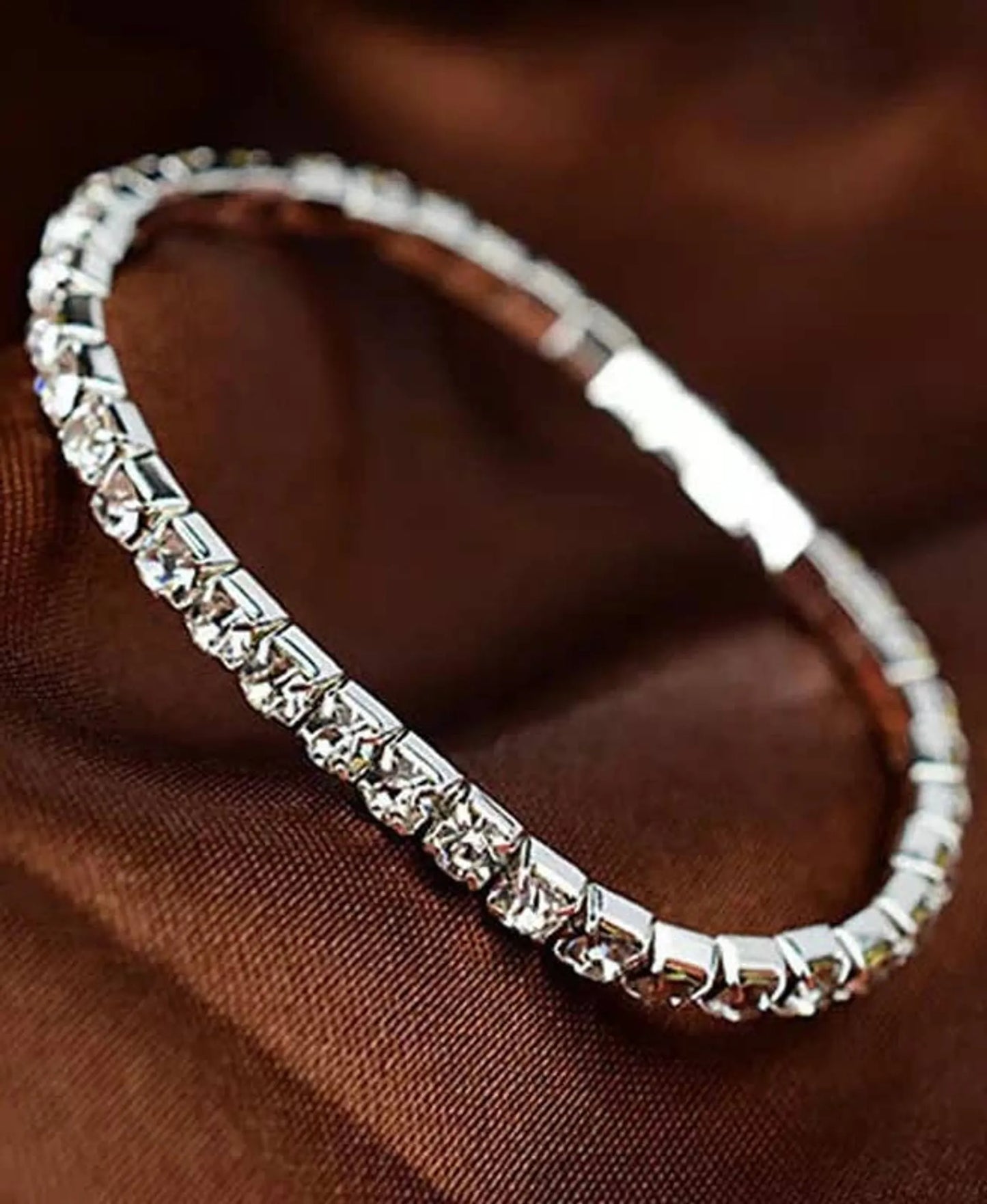 Bark Fifth Avenue Rhinestone Bling Collar 5.5cm