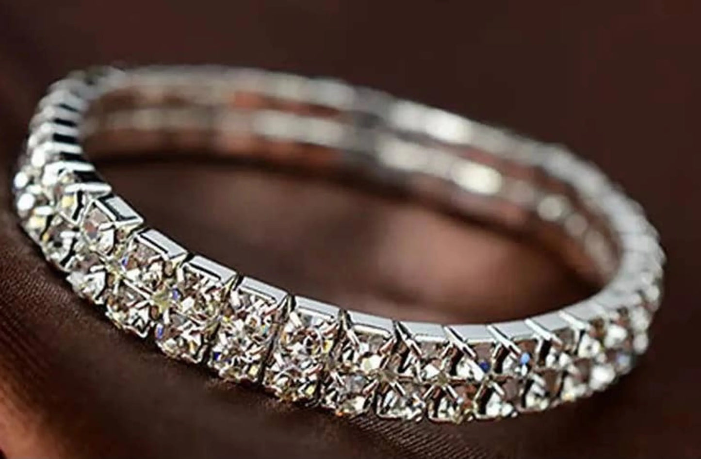 Bark Fifth Avenue Rhinestone Bling Collar 5.5cm