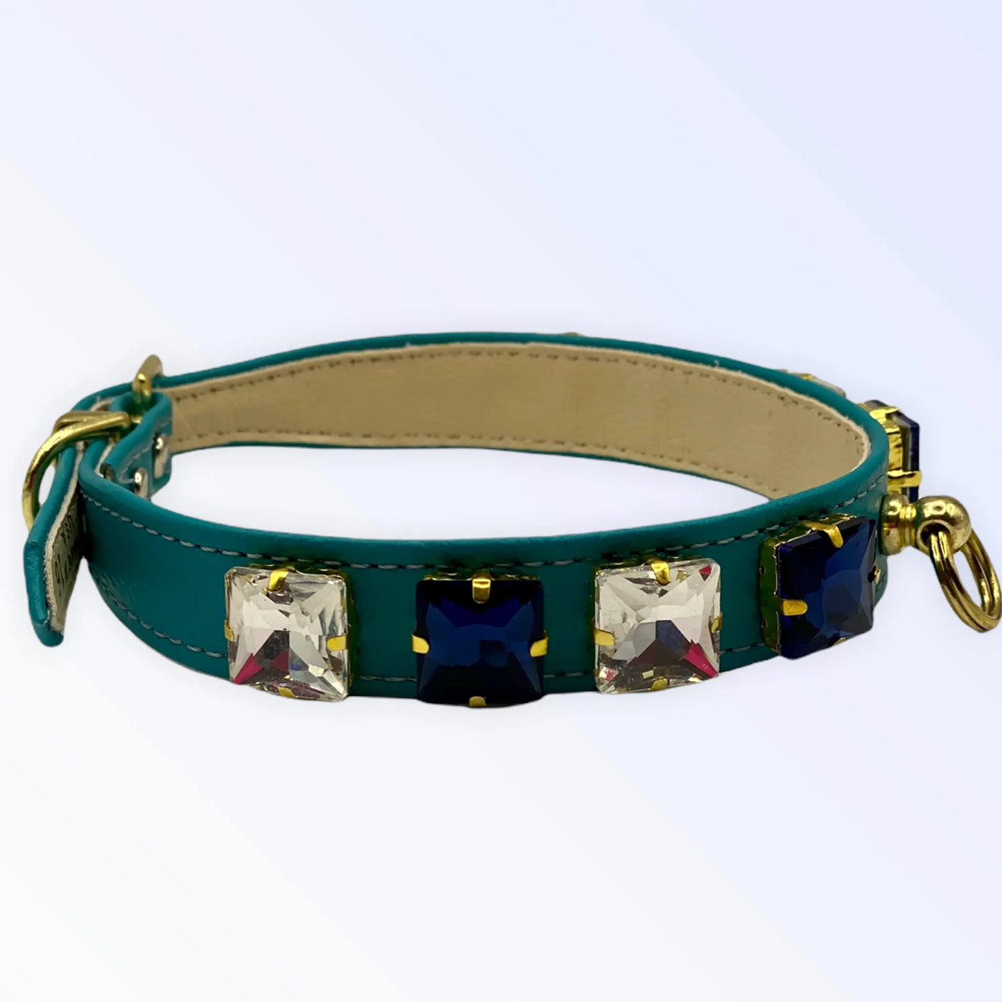 Bark Fifth Avenue Luxurious Rhinestone Dog Collar 14mm