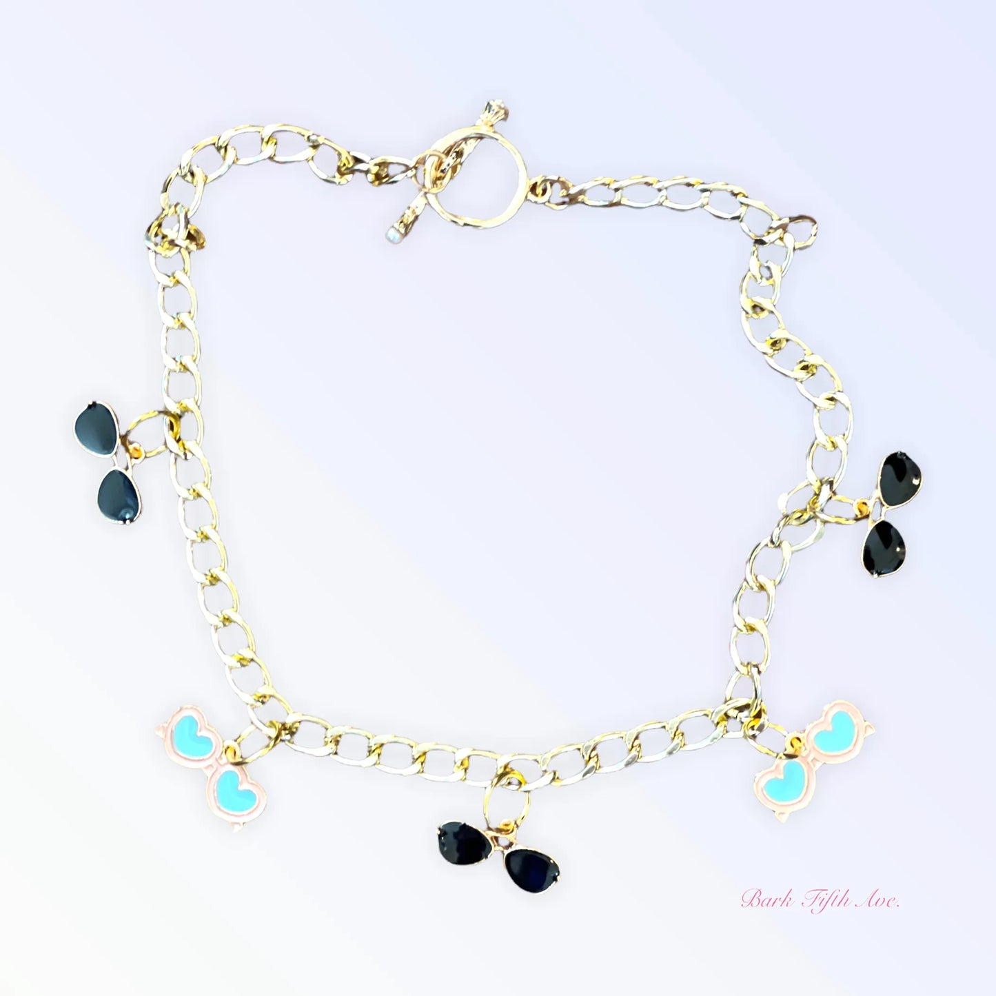 Bark Fifth Avenue Aviator Charm Necklace XS