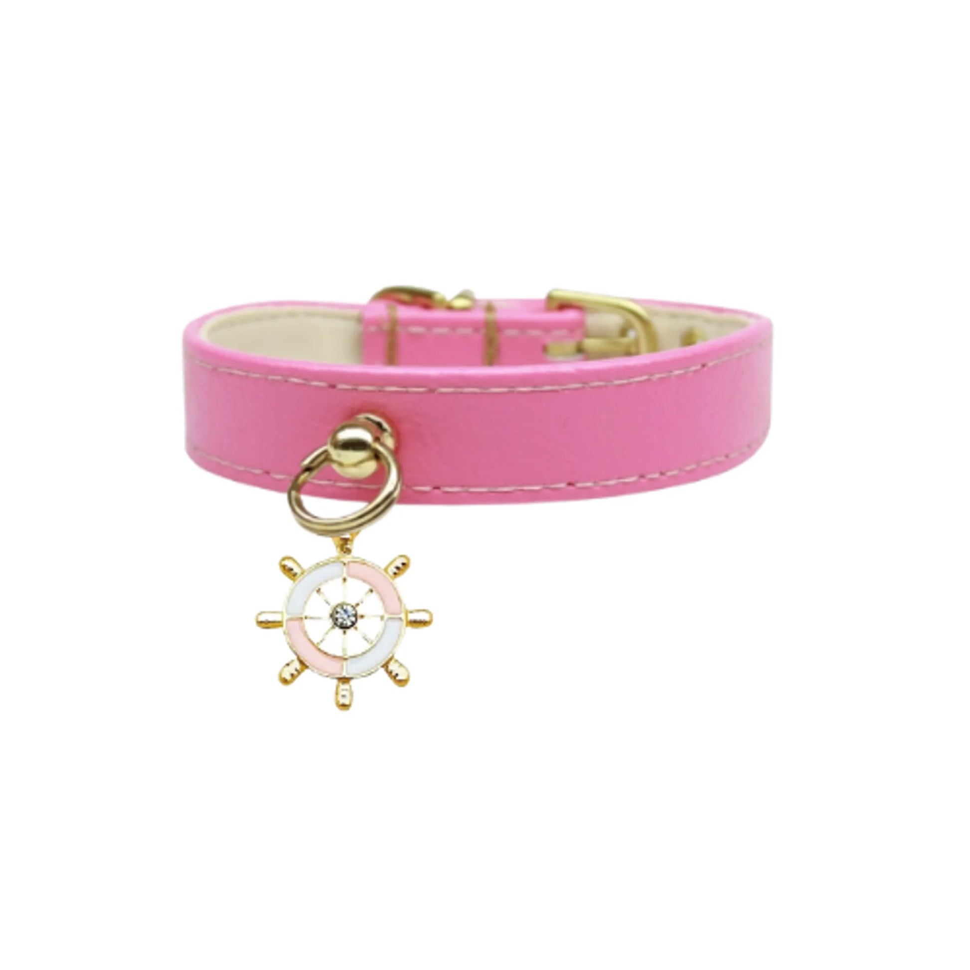 Nautical Dog Charm Collar - Your Pet Connection
