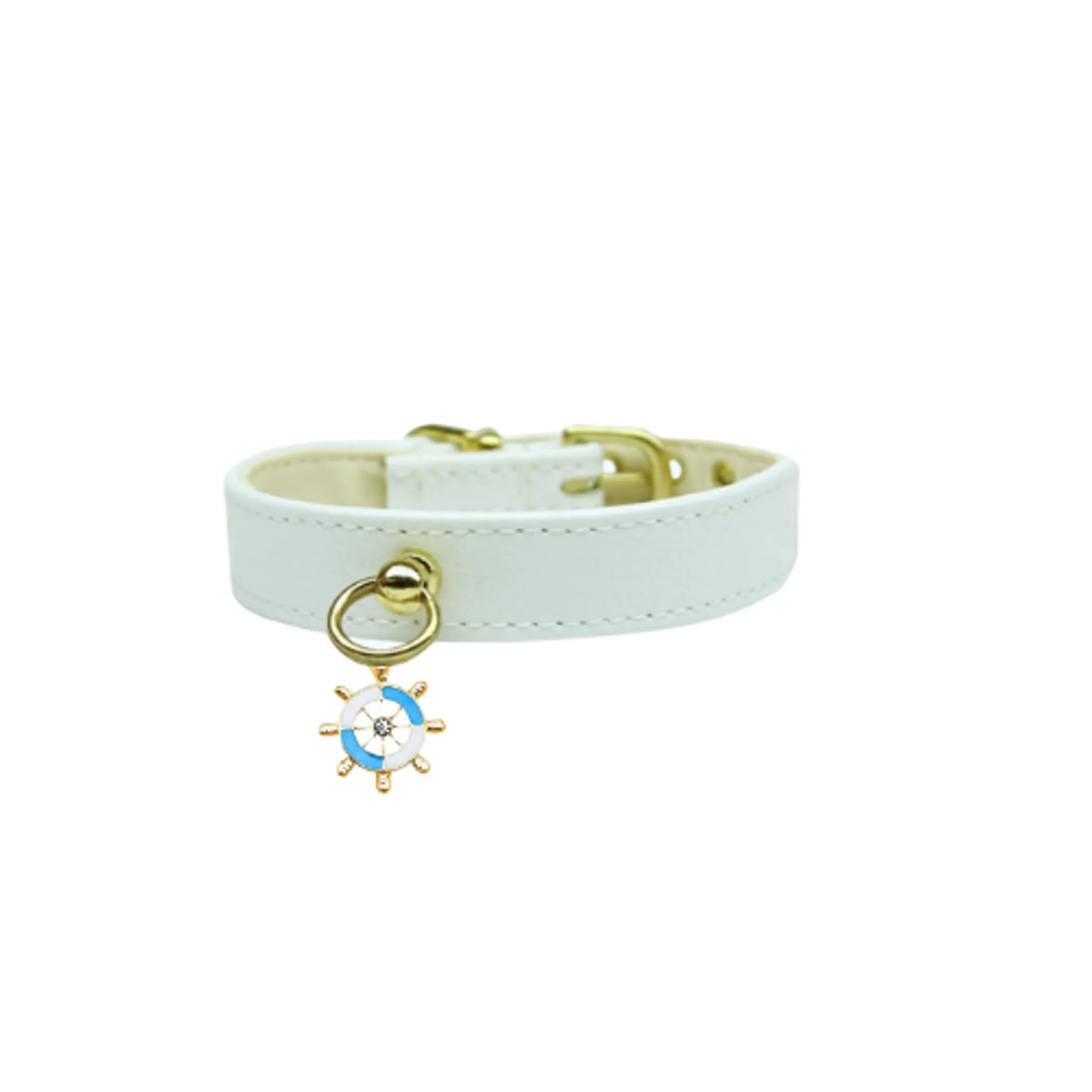 Nautical Dog Charm Collar - Your Pet Connection