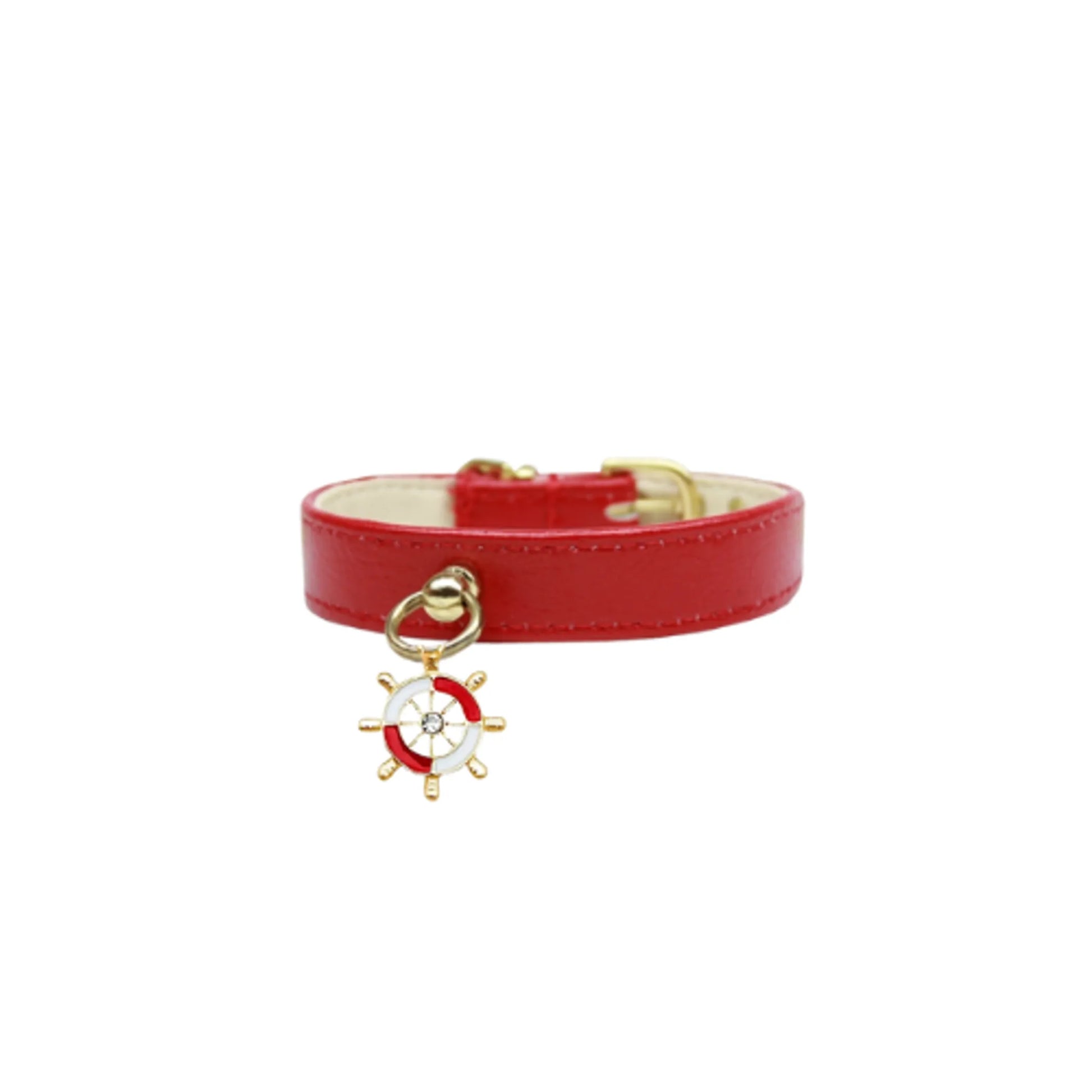 Nautical Dog Charm Collar - Your Pet Connection