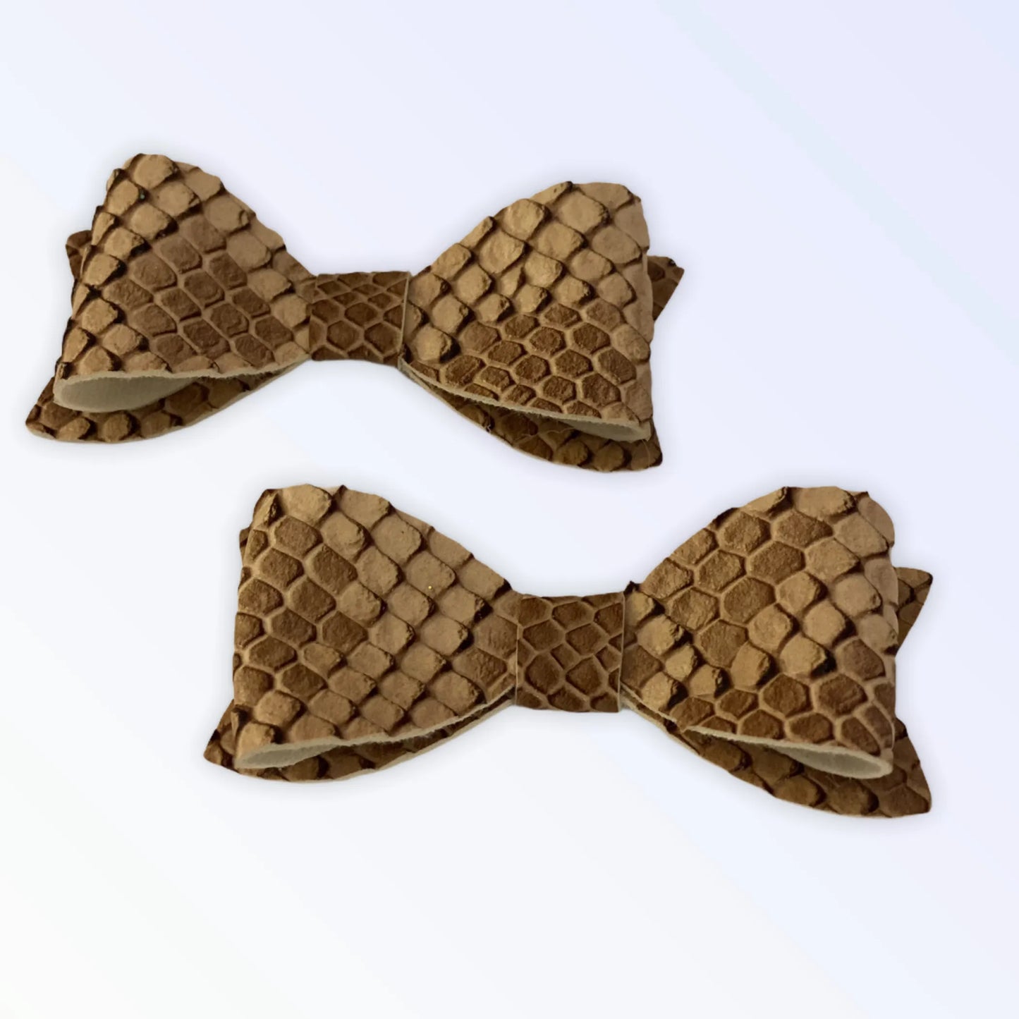 Nude Python Hair Barrettes - Your Pet Connection