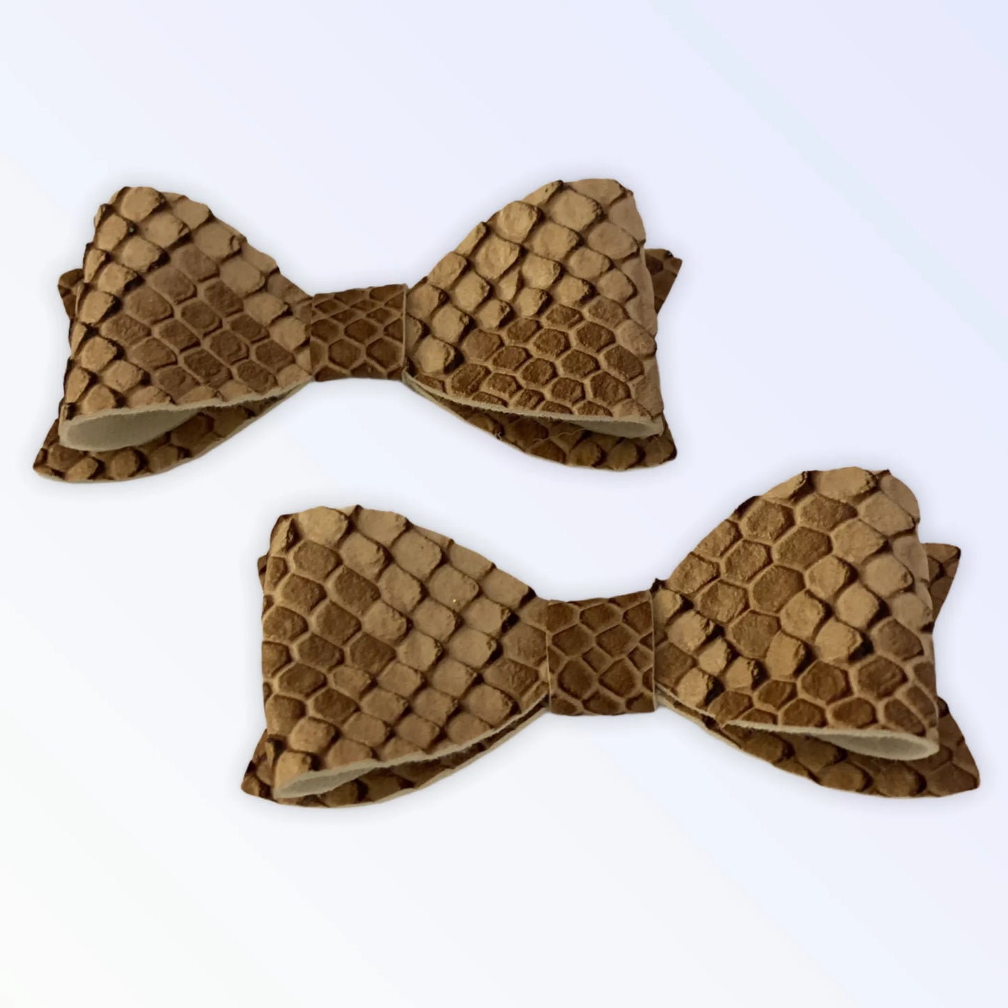 Nude Python Hair Barrettes - Your Pet Connection