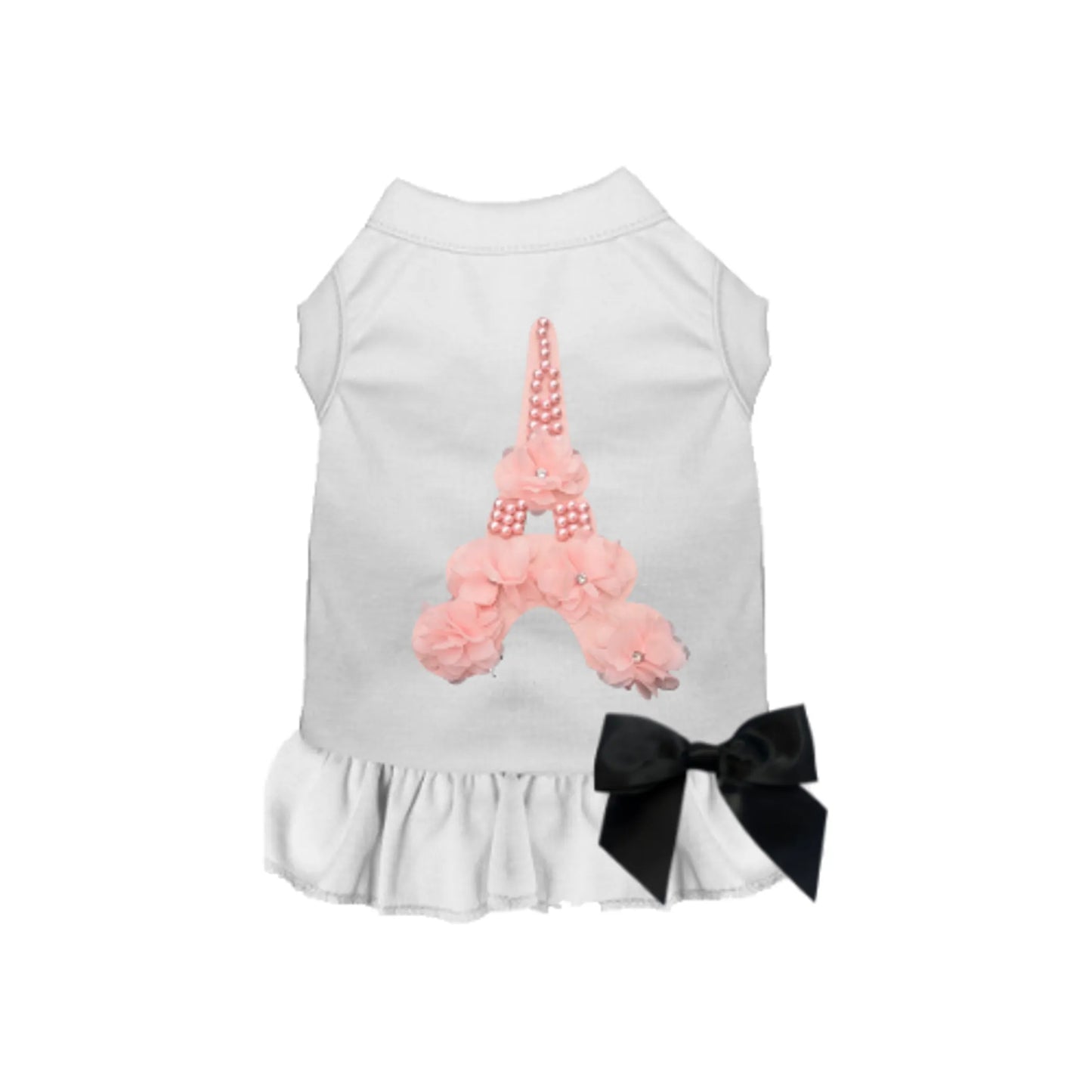 Bark Fifth Avenue Eiffel Tower Chic Dog Dress