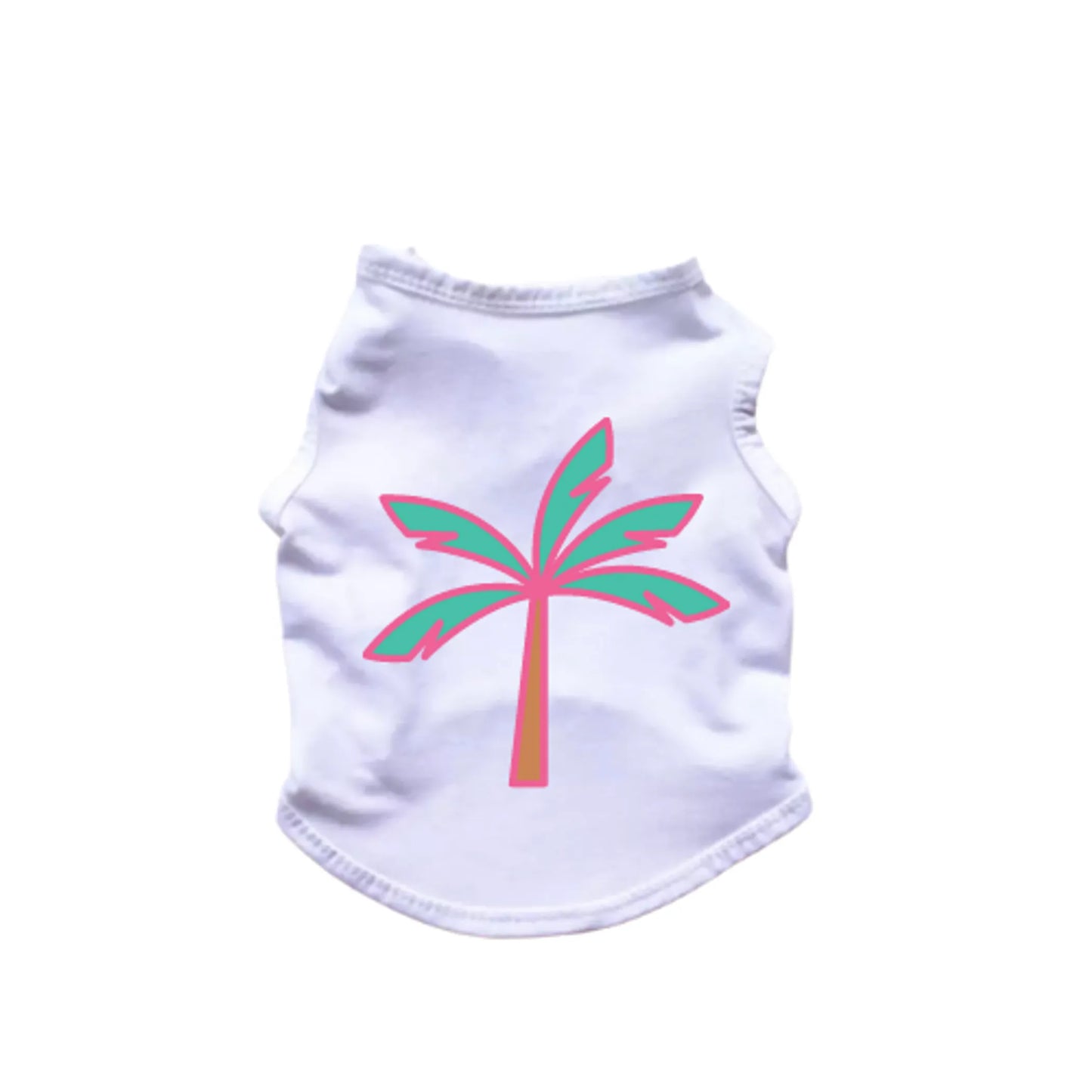Palm Tree Tank Top - Your Pet Connection