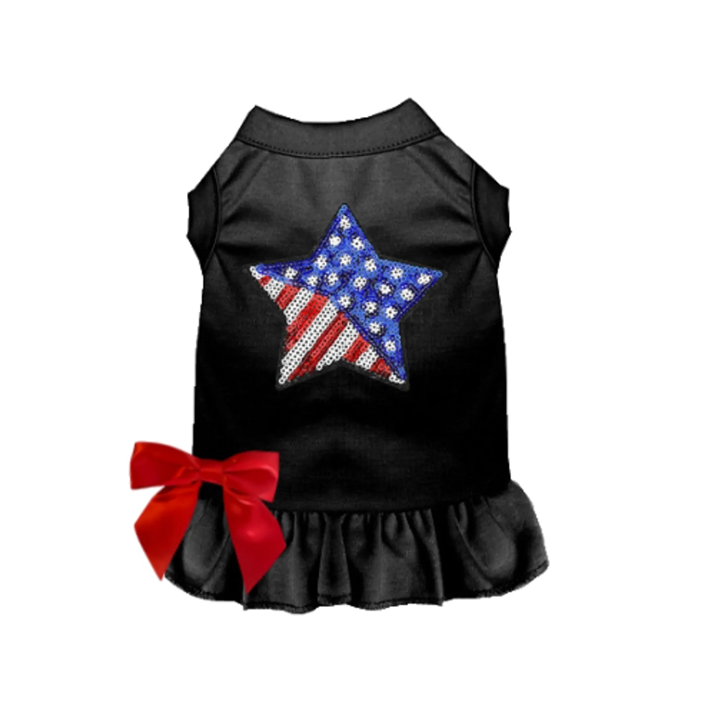 Patriotic Star Dress/Tee - Pack Of: 1 - Your Pet Connection