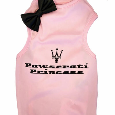 Pawserati Princess - Color: Pink | Pack Of: 1 | Style: Tee - Your Pet Connection