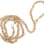 Bark Fifth Avenue Gold Chain Dog Leash 120cm