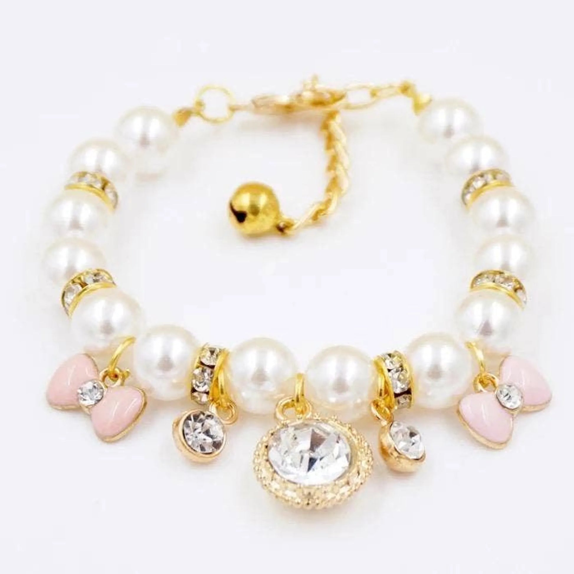 Princess Pearl Charm Collar - Your Pet Connection