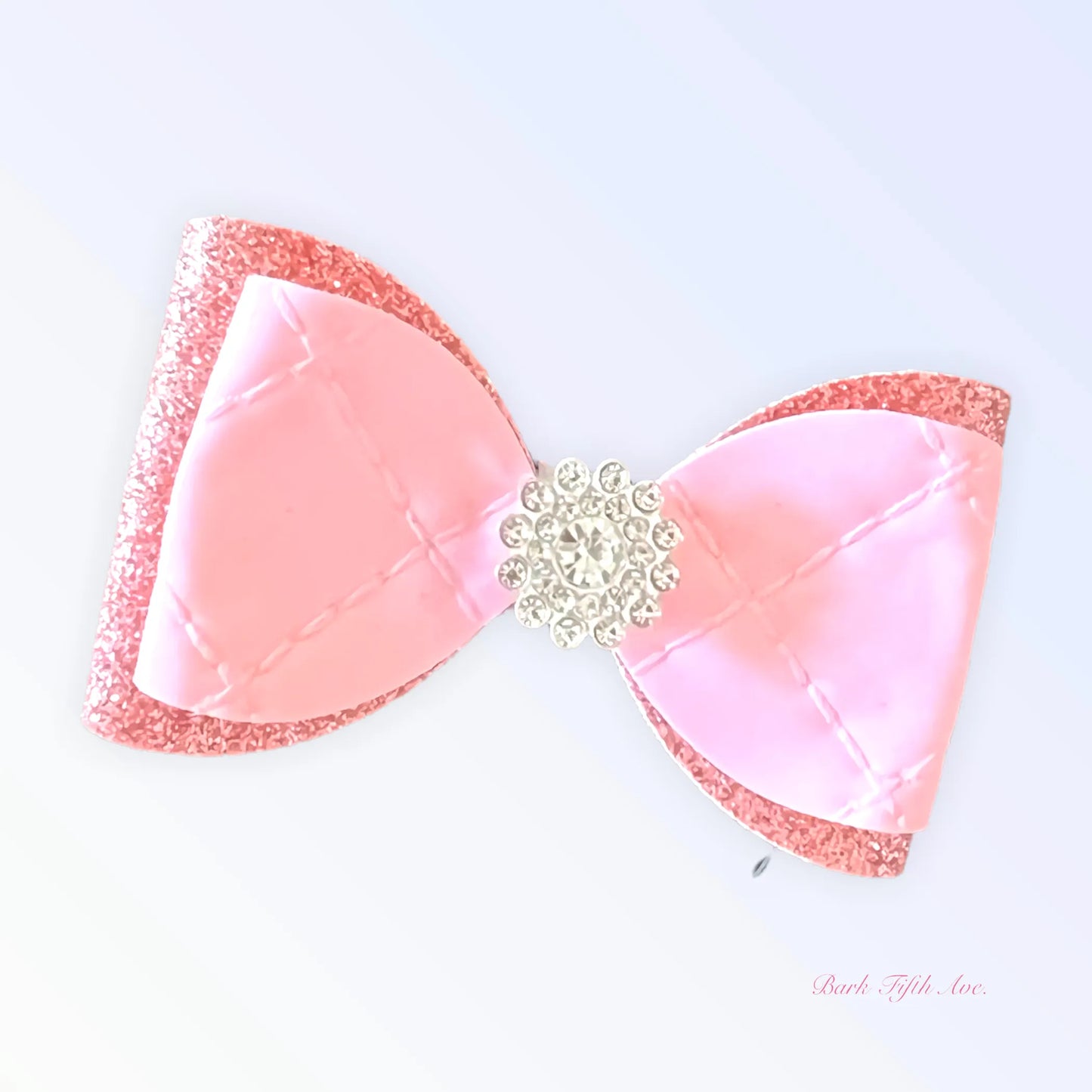 Quilted Glam Spring Bow - Your Pet Connection