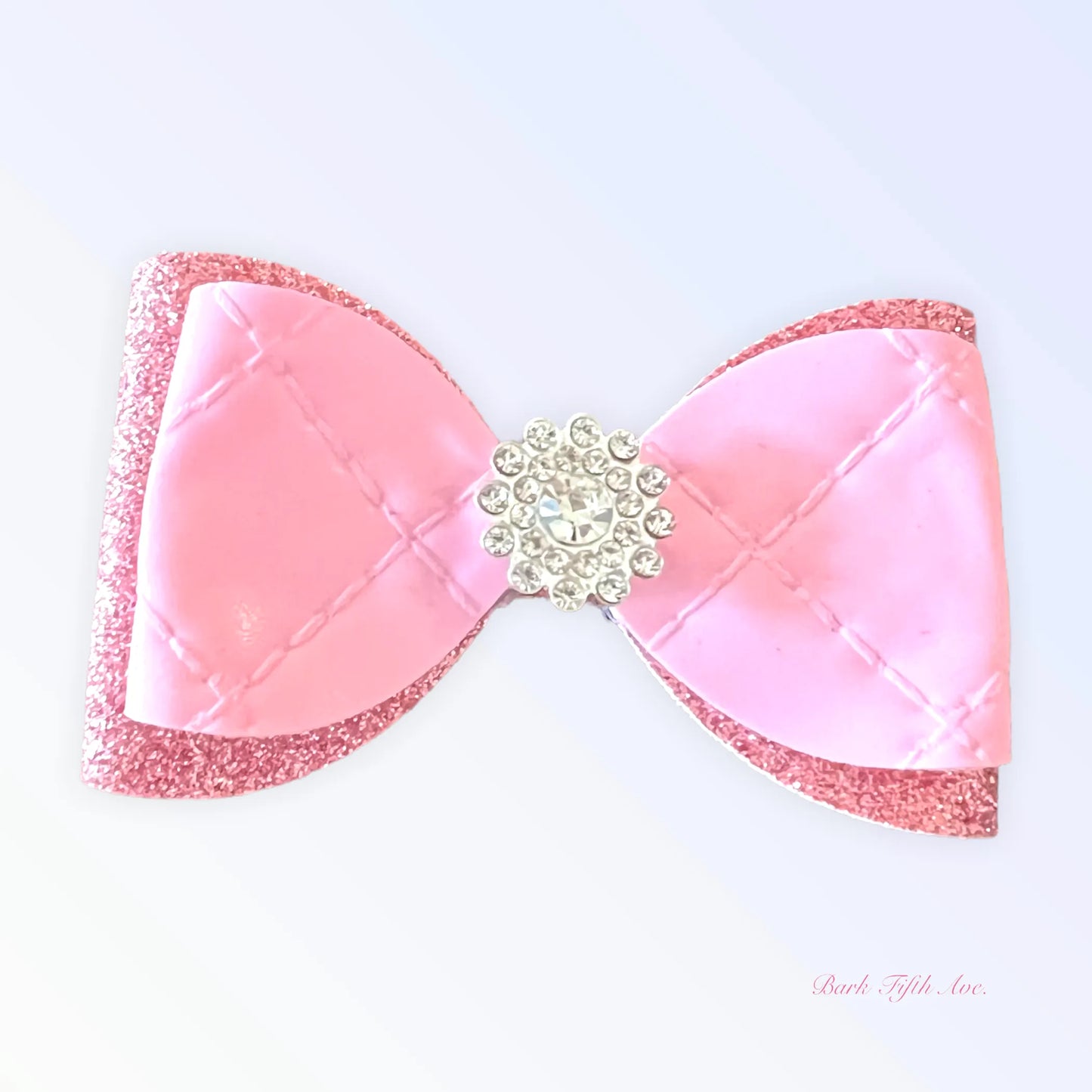 Quilted Glam Spring Bow - Your Pet Connection