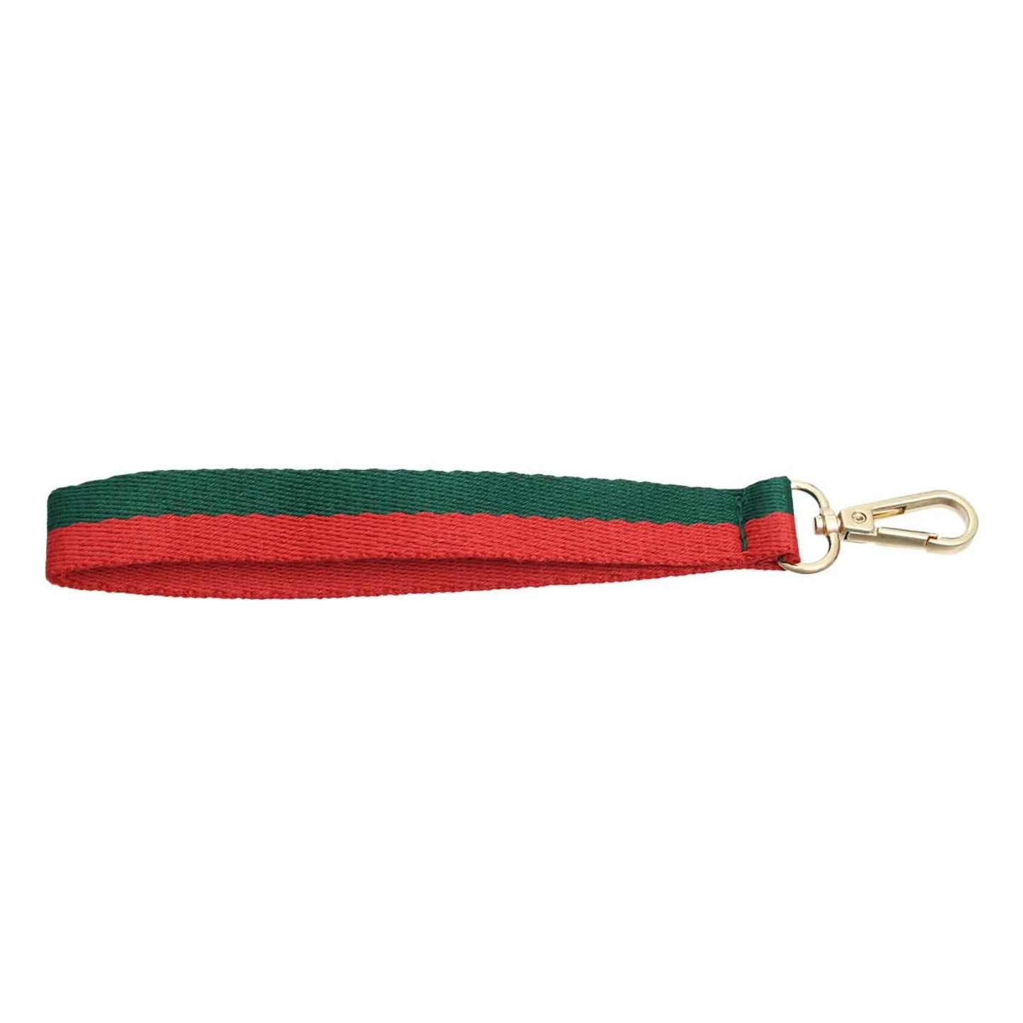 Bark Fifth Avenue Luxury Red Green Canvas Dog Lead