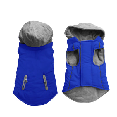 Reversible Hooded Coat - Your Pet Connection