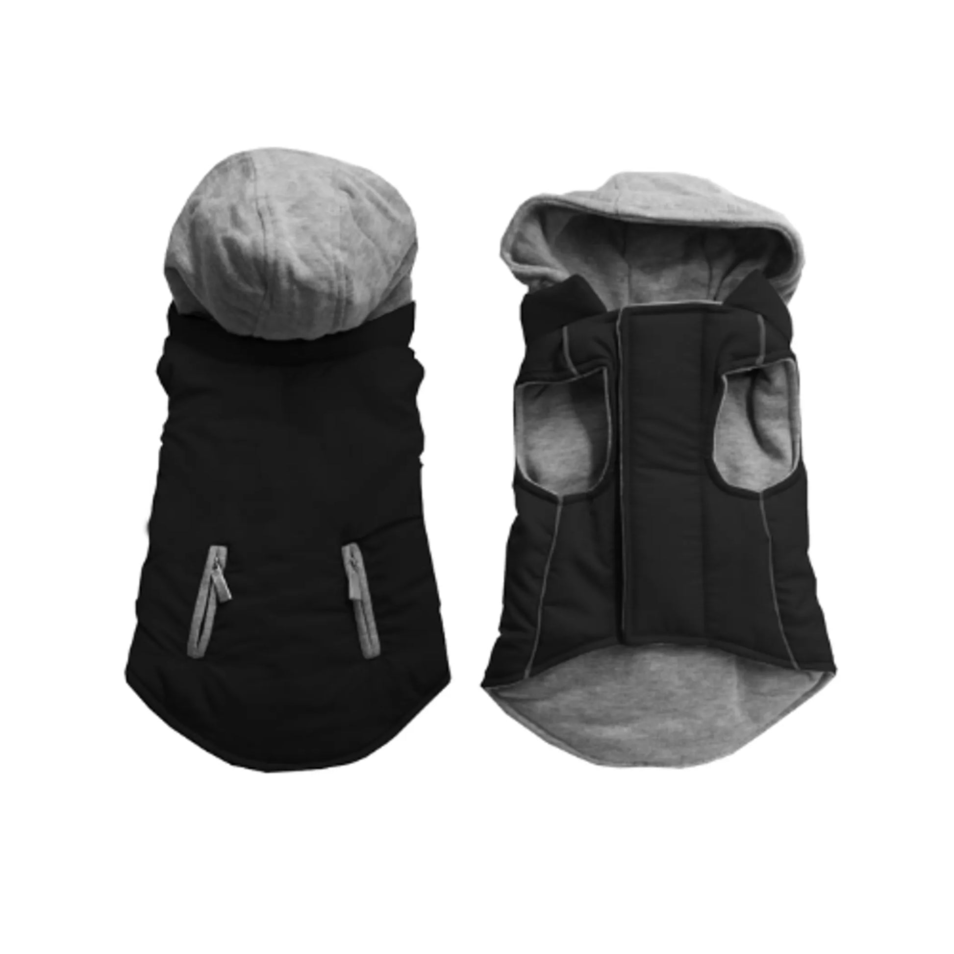 Reversible Hooded Coat - Your Pet Connection