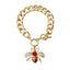 Rhinestone Bee Toggle Necklace - Your Pet Connection