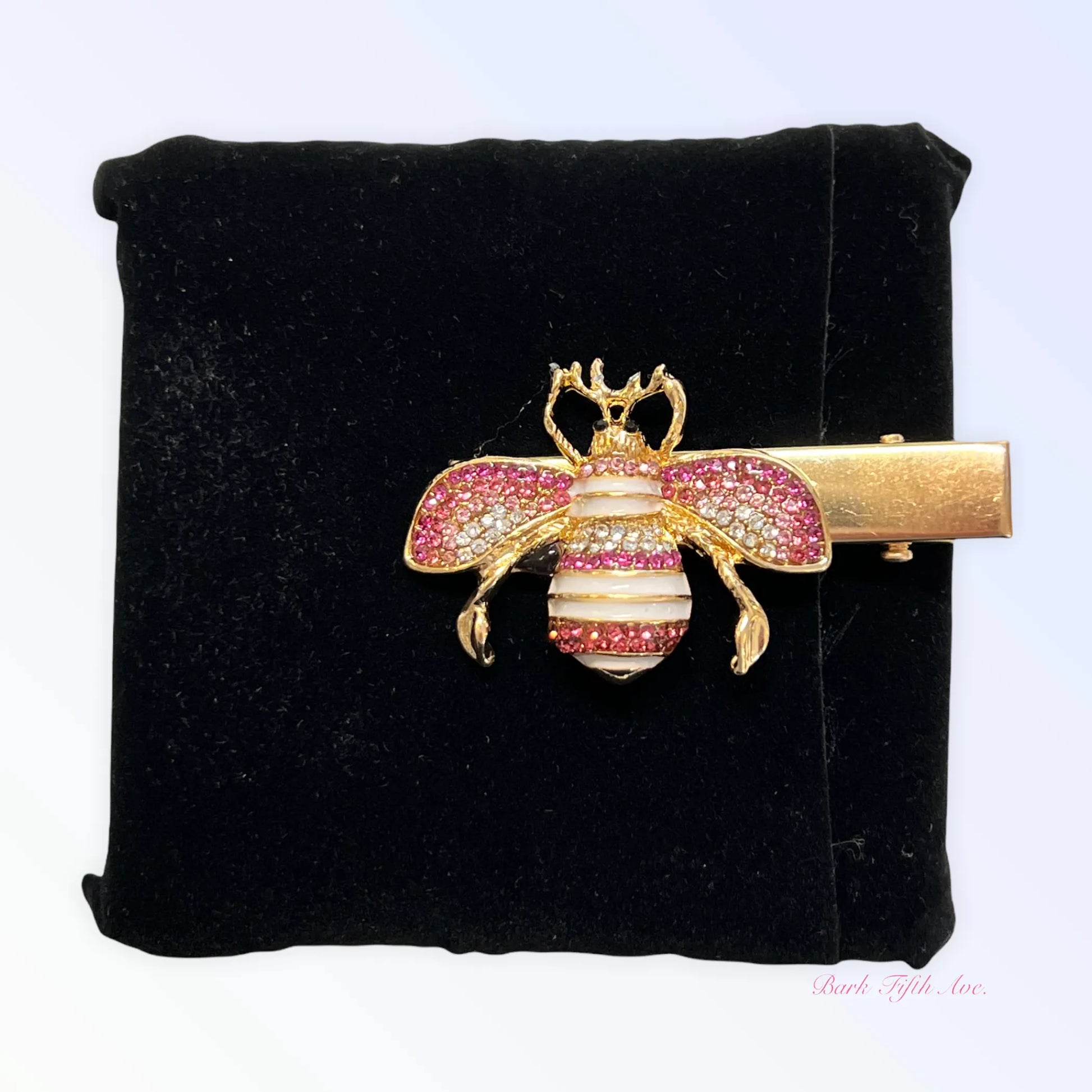 Rhinestone Bumble Bee Hair Clips - Your Pet Connection