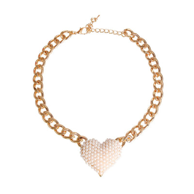 Rhinestone Heart Necklace - Your Pet Connection