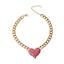 Rhinestone Heart Necklace - Your Pet Connection