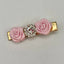 Bark Fifth Avenue Chic Rose & Rhinestone Hair Clip 1.75"