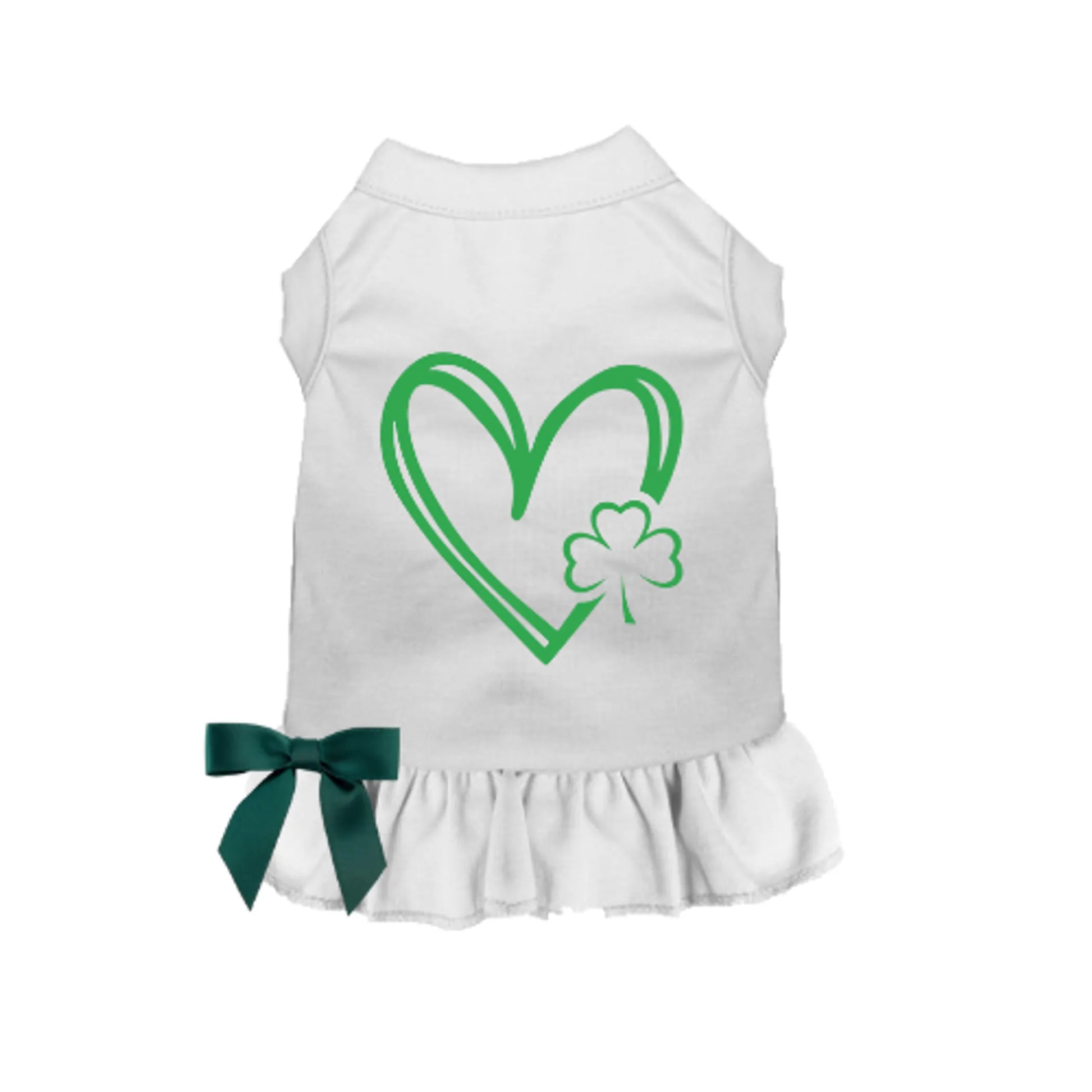 Shamrocks & Hearts Dog Dress/Shirt - Pack Of: 1 - Your Pet Connection