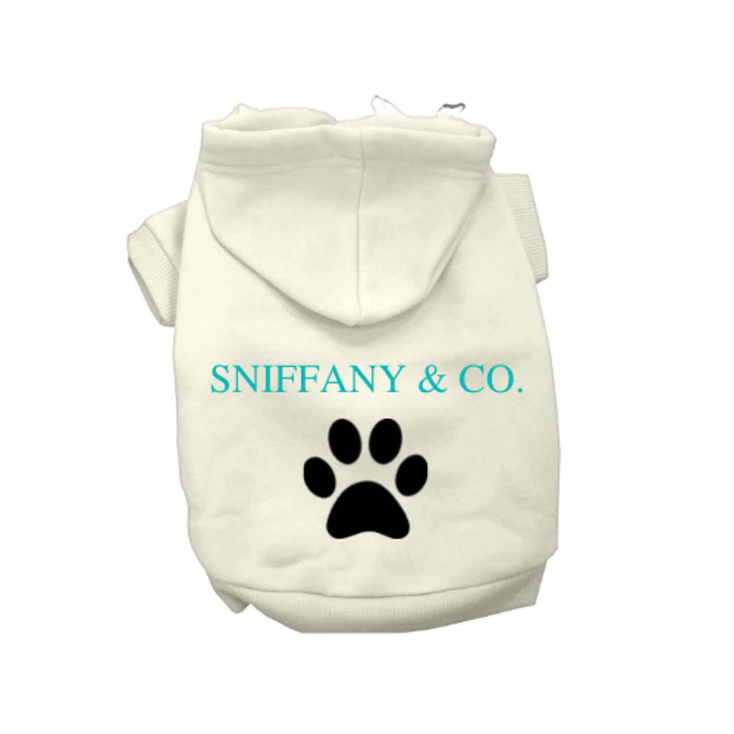 Bark Fifth Avenue Designer-Inspired Dog Hoodie Small