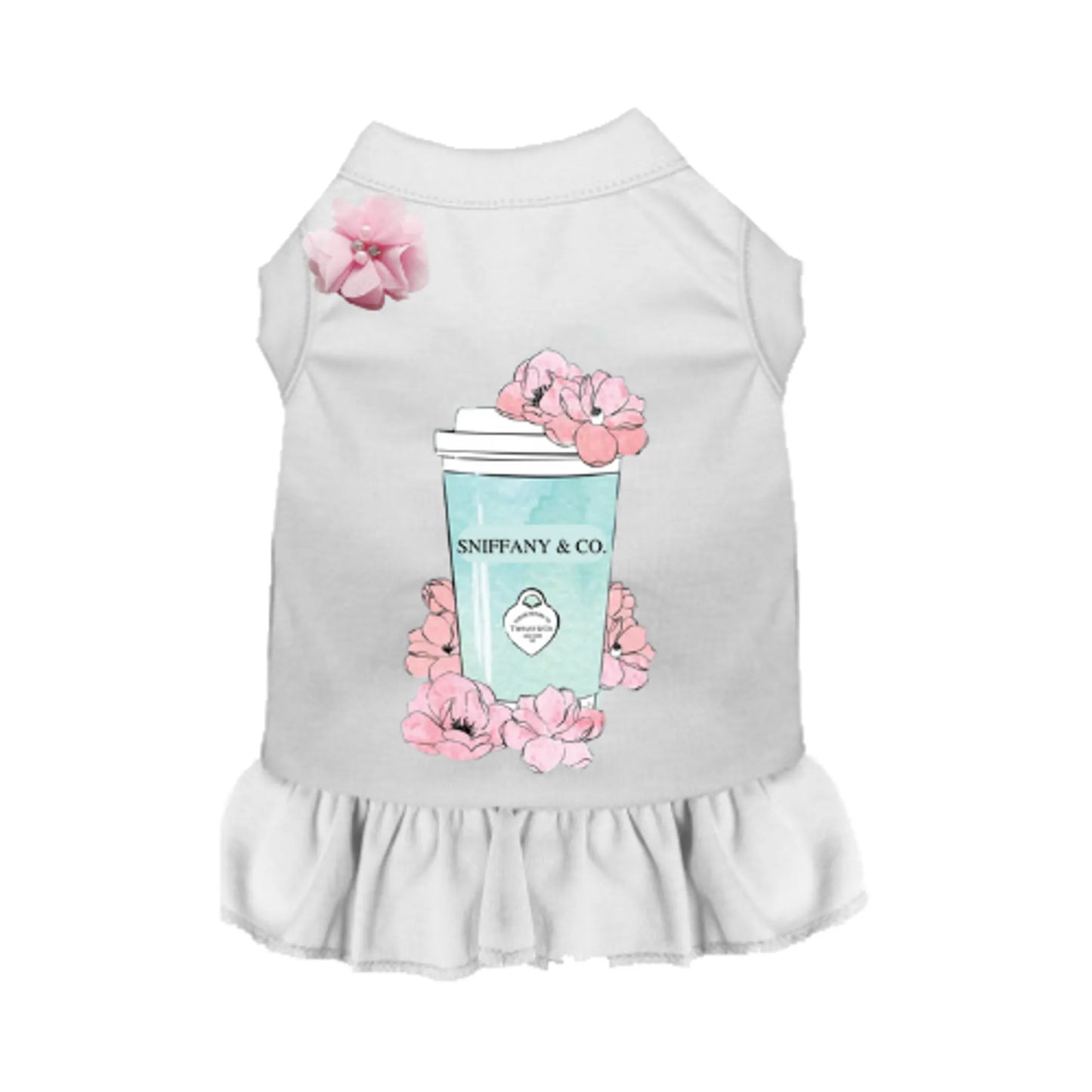 Sniffany and Coffee Dog Dress - Your Pet Connection