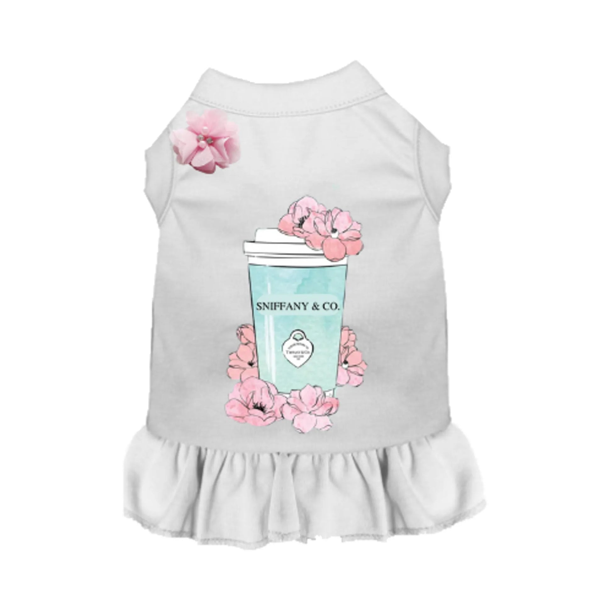 Sniffany and Coffee Dog Dress - Your Pet Connection