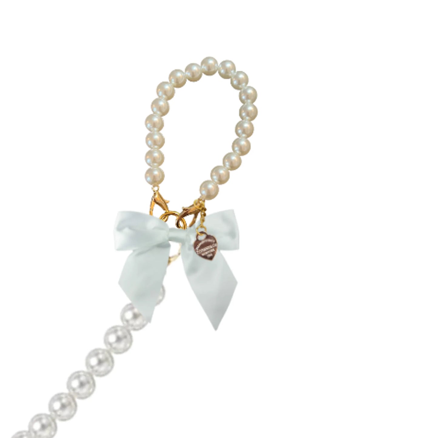 Bark Fifth Avenue Sniffany Pearl Dog Leash 47 Inches