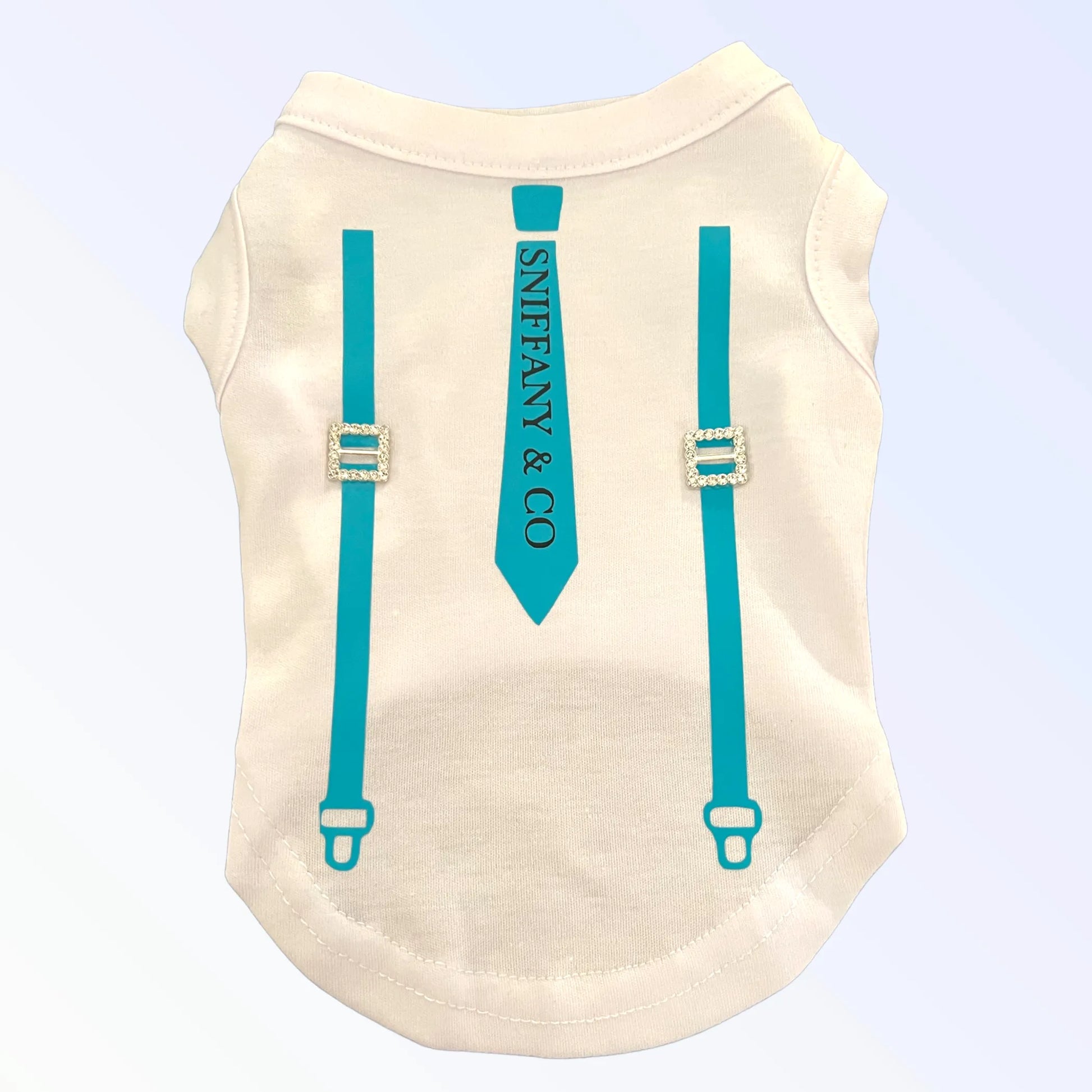 Sniffany Suspenders Tee - Your Pet Connection