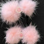 Snowflake Pom Pom Hair Barrettes - Your Pet Connection